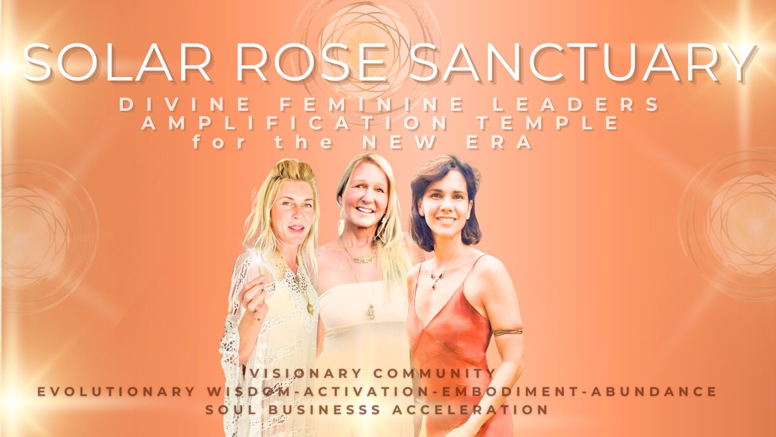 The Solar Rose Trinity — Chata, Kelly-Anne, and Jennifer